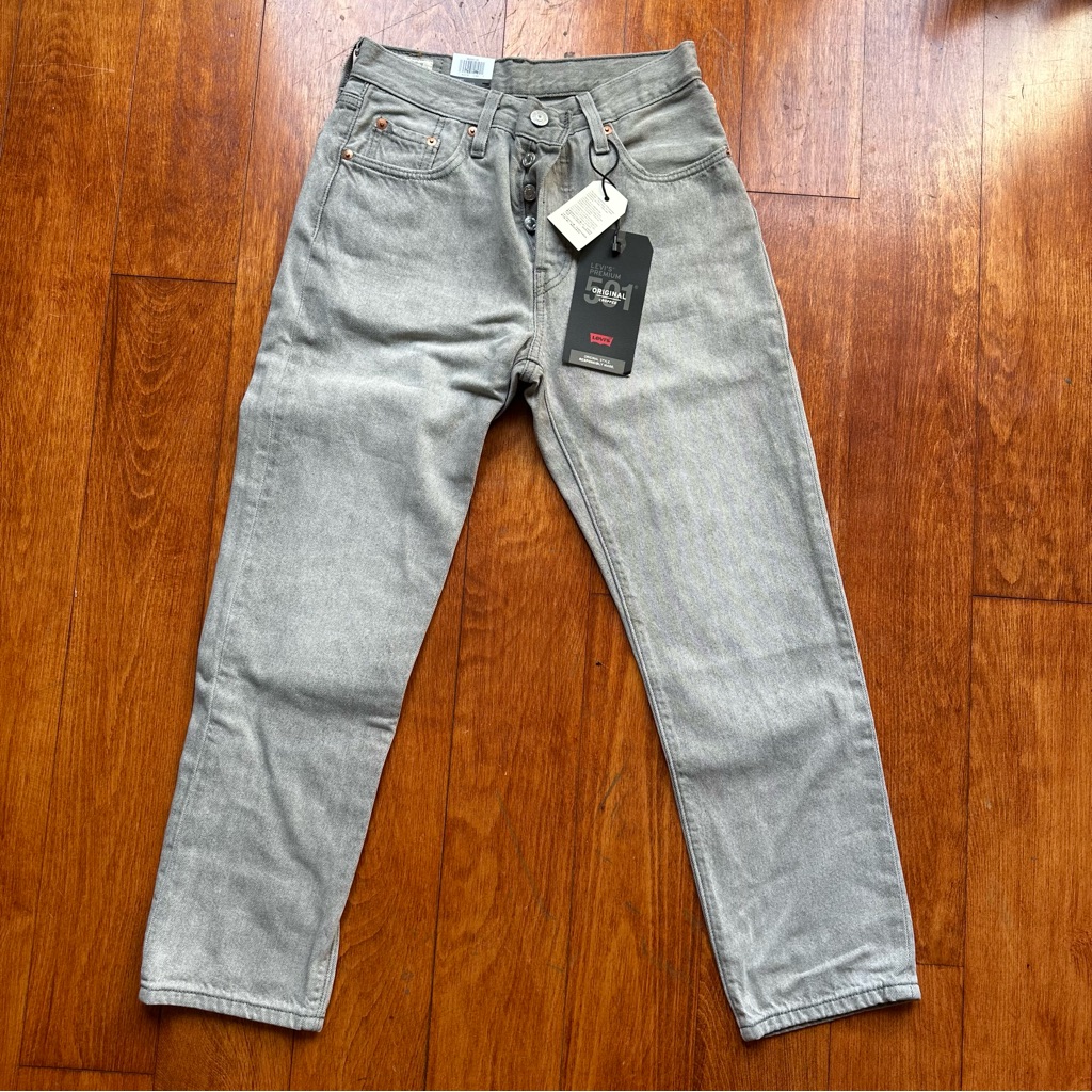 Levis 501 Original Cropped Denim  Brand New